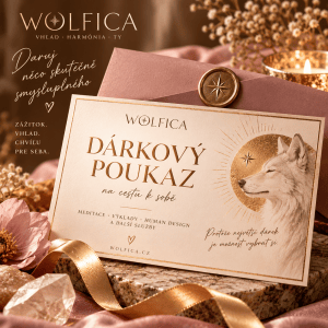 Dárkový poukaz Wolfica – dárek na šaty, služby a meditace
